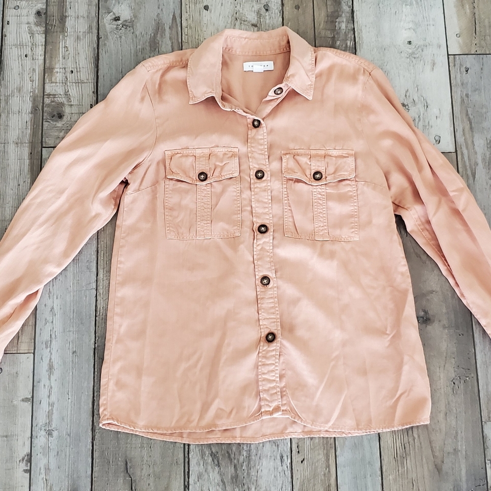 Topshop button down shirt size 4